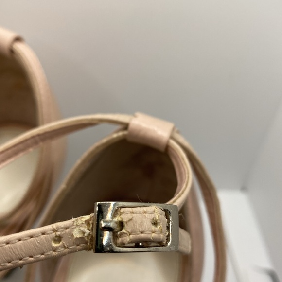 Nygard Collection Women’s Pink Leather Ankle Strap High Heels Size 7M - Picture 15 of 16